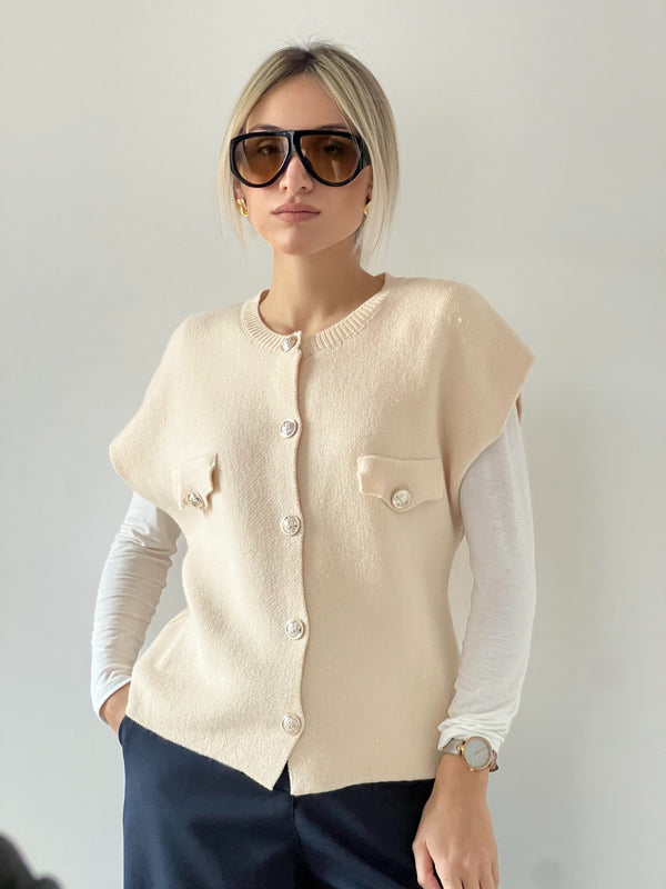 Gilet in maglia - Maglia Donna -