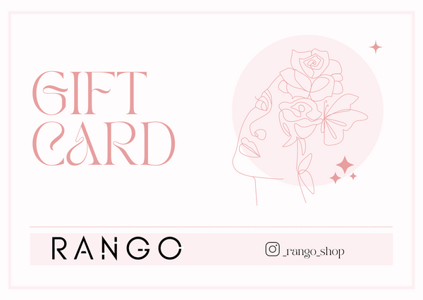 Gift Card by Rango Shop